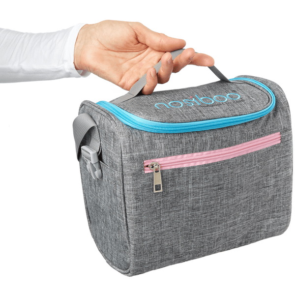 nosiboo® Aufbewahrungs-/Wickeltasche für Baby Nasensauger und Zubehör Letzte 3 Tage
