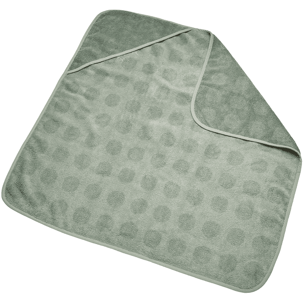 Leander Kapuzenbadetuch sage green Bis zu 50% Rabatt