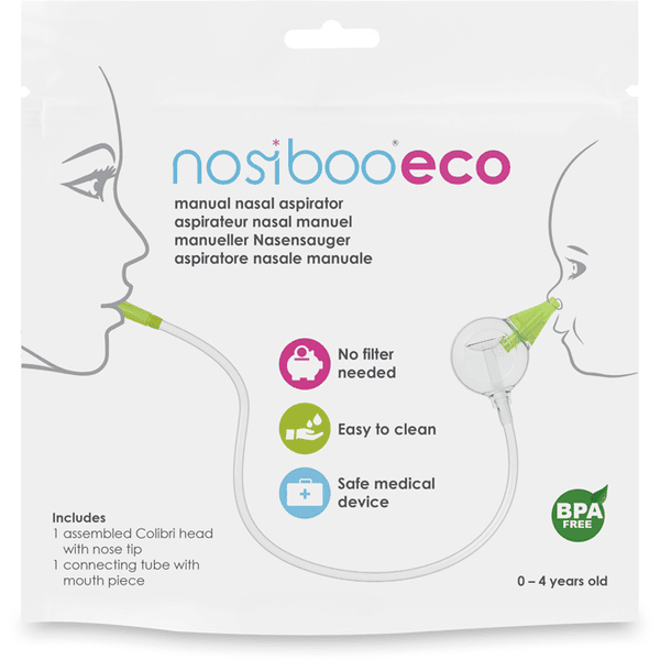 nosiboo® Eco Manueller Nasensauger, grün Super Rabatt