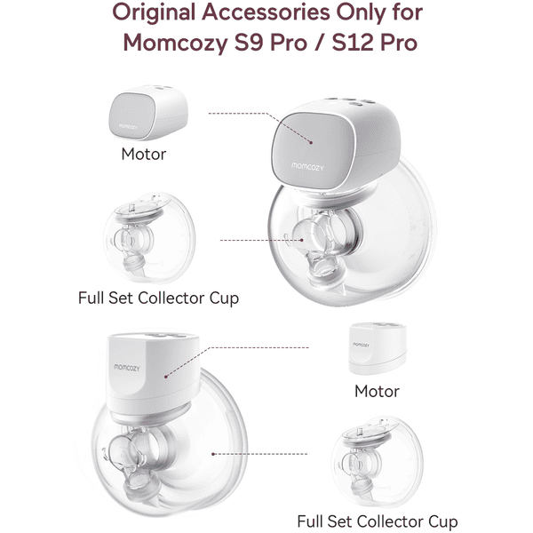 momcozy Milchsammelbehälter-Set für S12 Pro Milchpumpe Riesige Rabatte
