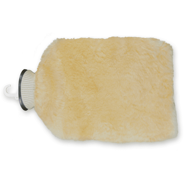 Heitmann Lammfell-Wärmflasche gold-beige Verkauf