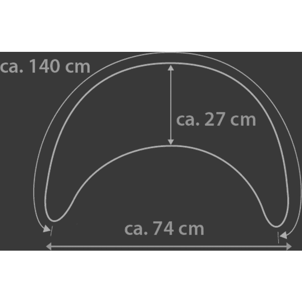 THERALINE Plüschmond Dunkelblau Kostenloser Versand