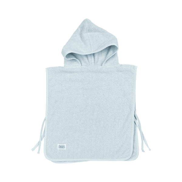 MEYCO Badeponcho Frottee Uni Light Blue Sonderangebot