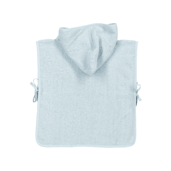 MEYCO Badeponcho Frottee Uni Light Blue Sonderangebot