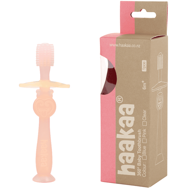haakaa® Zahnbürste, 360° pink Valentinstagsangebot