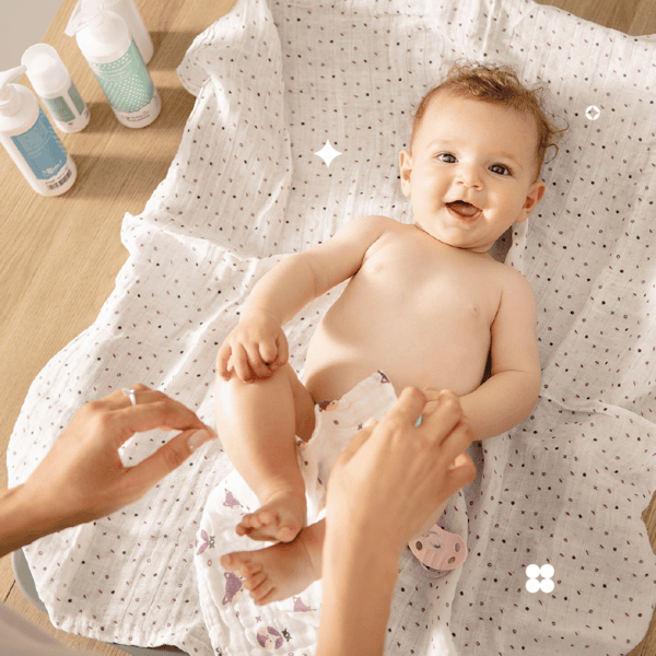 KOALA BABYCARE®Musselintuch Soft Touch 30 x 30 cm 6er-Pack - lila Letzte 3 Tage