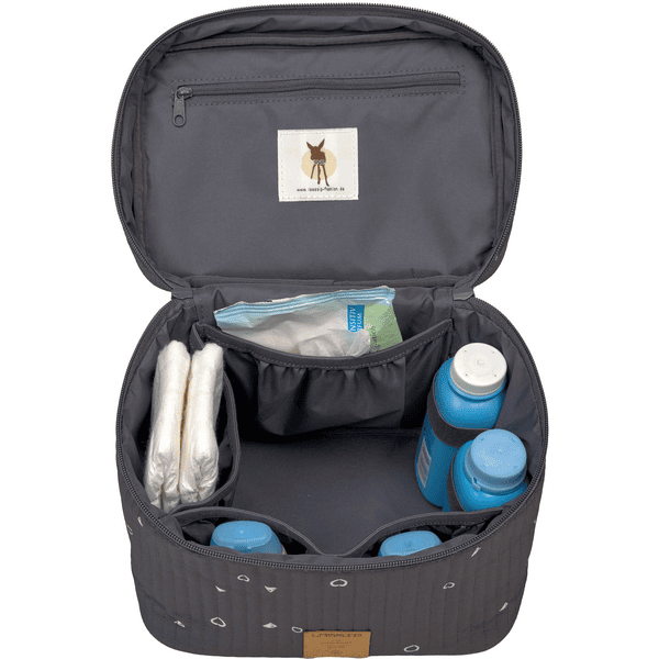 LÄSSIG Wickeltisch Organizer Nursery Caddy To Go Anthracite Neueste Stile