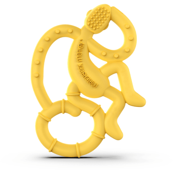 MATCHSTICK MONKEY™ Beißring Affe mini, gelb Super Rabatt