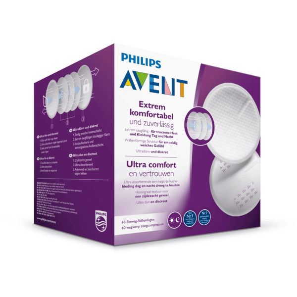 Philips Avent Einweg-Stilleinlagen SCF254/61 60 Stück Riesige Rabatte