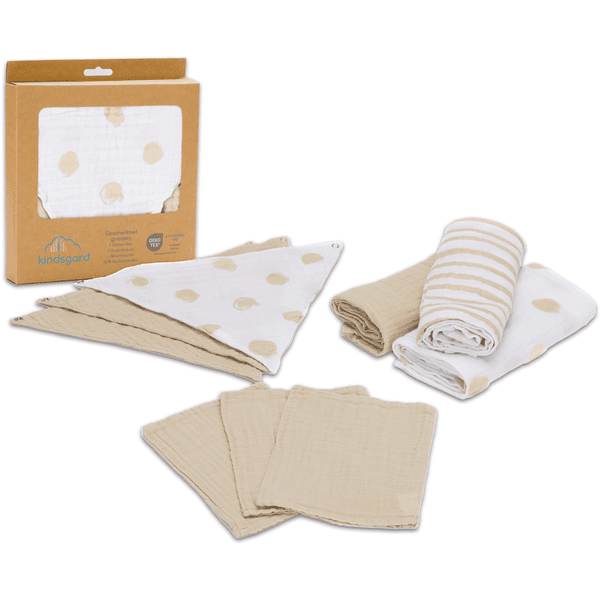 kindsgard Geschenkset givsaely beige Großer Ausverkauf