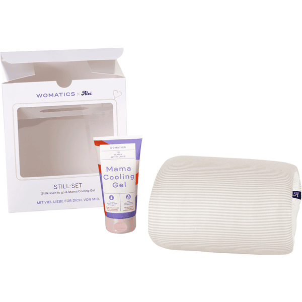 Alvi®x Womatics Still-Set: Stillkissen to go & Mama Cooling Gel Neueste Mode