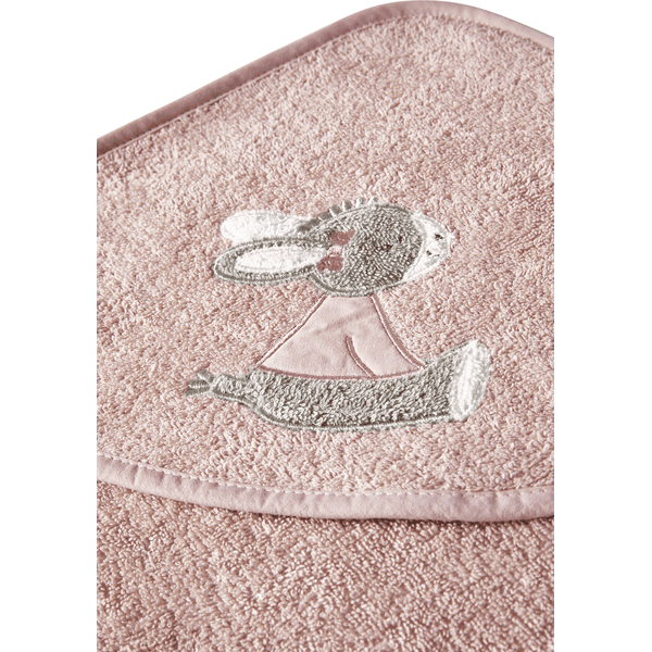 Sterntaler Motiv-Kapuzen-Badetuch 80 x 80 cm Emmi Girl zartrosa Räumungsverkauf