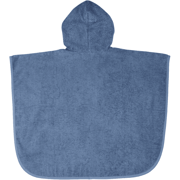 WÖRNER SÜDFROTTIER Badeponcho Zebra dunkelblau 60 x 75 cm Kauf eins, bekomm eins gratis
