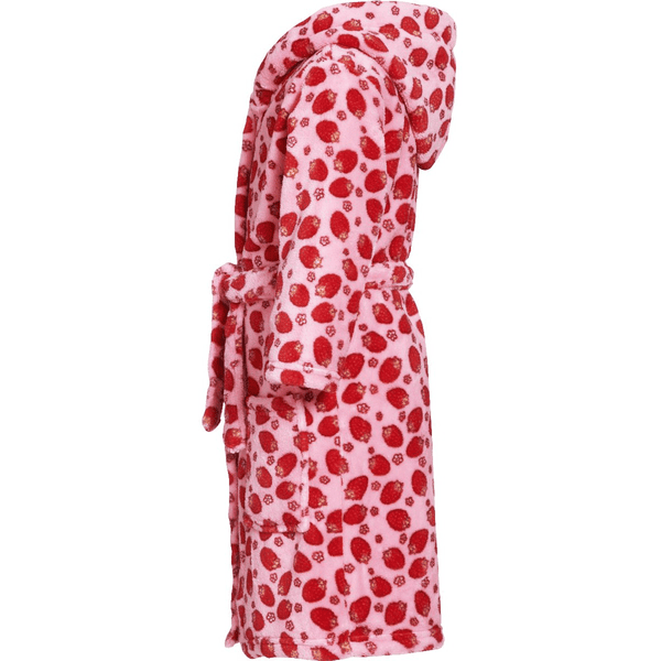Playshoes Fleece-Bademantel Erdbeere rosa Tägliche Deals