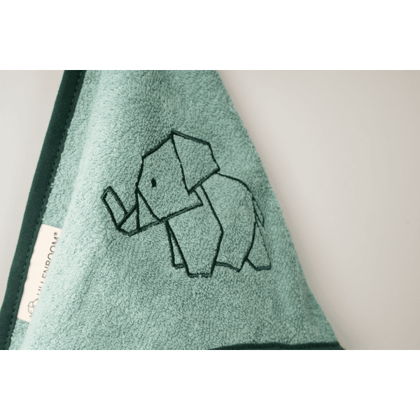ULLENBOOM Kapzenhandtuch - Salbeigrün 75x75cm Bis zu 50% Rabatt