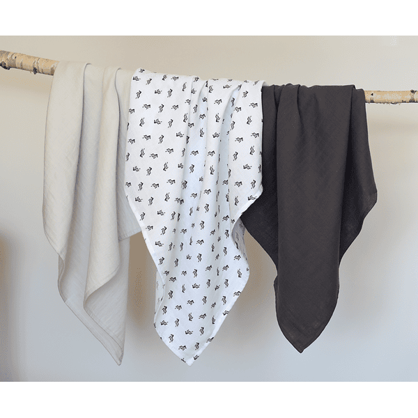 BEABA® 3er Set Pucktücher Savanne Im Verkauf