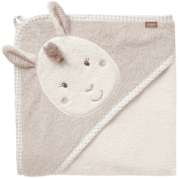 fehn® Kapuzenbadetuch Lama Peru Angebote