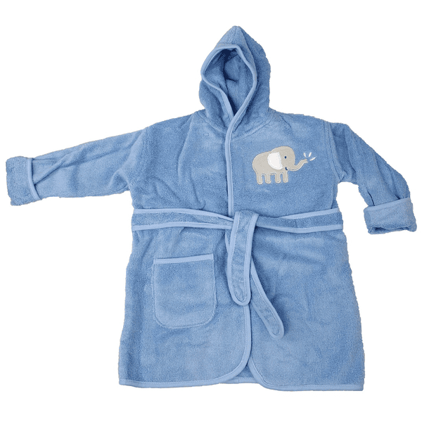 HÜTTE & CO Bademantel airblue im Angebot