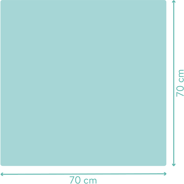 fillikid Baumwollwindel 5er Pack uni 70x70 cm Fabrikverkauf