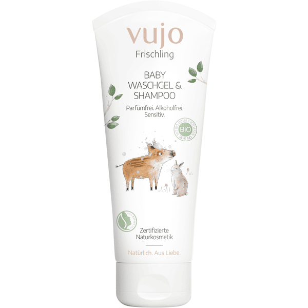 vujo Frischling Waschgel & Shampoo 200 ml, neue Version Meist gekauft