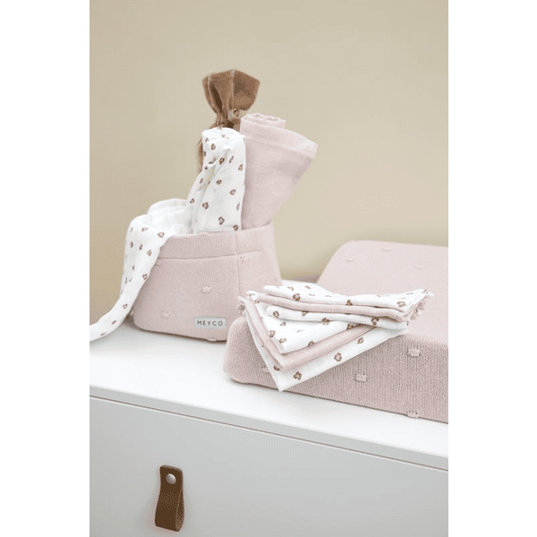 Meyco Musselin Mullwindeln 3er Pack Mini Panther Soft Pink Rabatt
