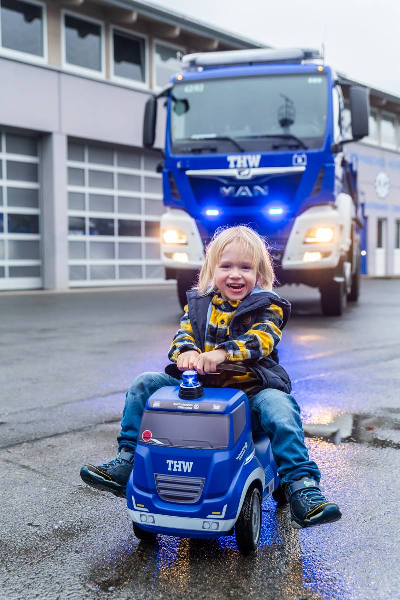 Rolly Toys FerbedoTruck THW Schlussverkauf