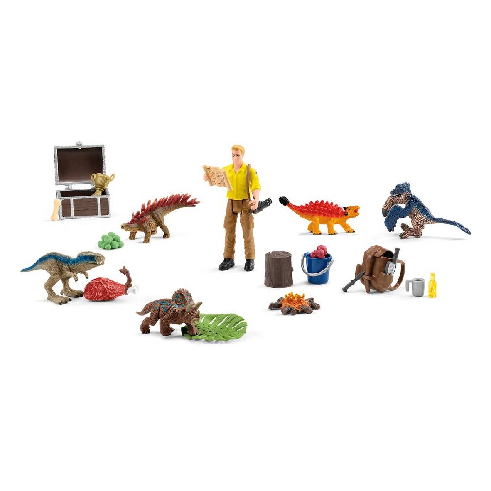 Schleich Adventskalender 2023 DINOSAURS Sonderangebot der Fabrik