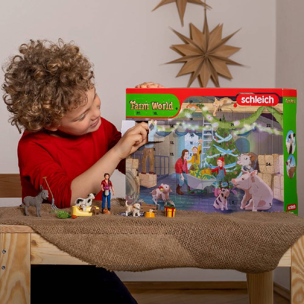 Schleich Adventskalender 2023 FARM WORLD Bis zu 55% Rabatt
