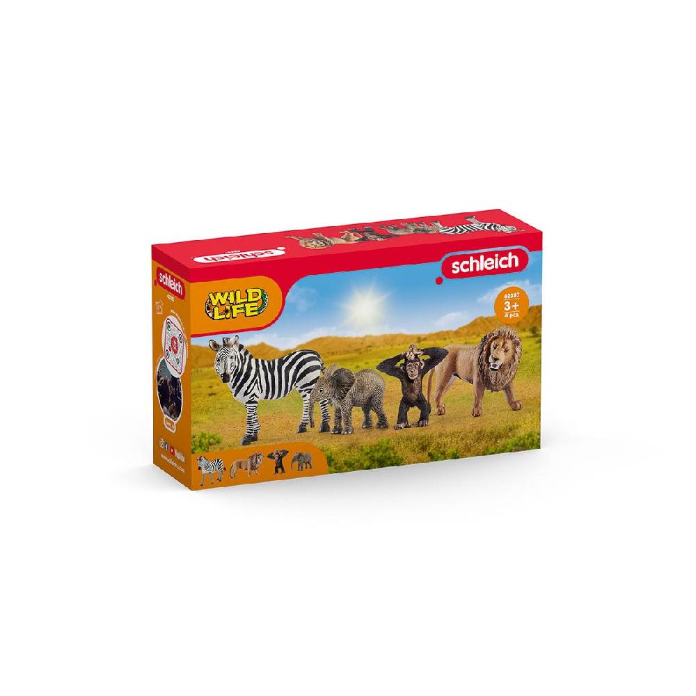 Schleich WILD LIFE Starter-Set Kostenloser Versand