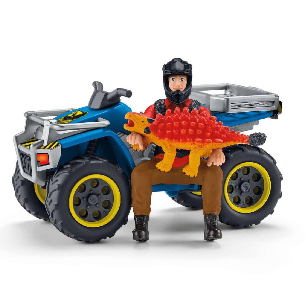Schleich Flucht auf Quad vor Velociraptor Super Rabatt