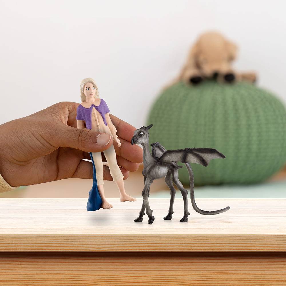 Schleich Luna Lovegood™ & Baby Thestral Schlussverkauf