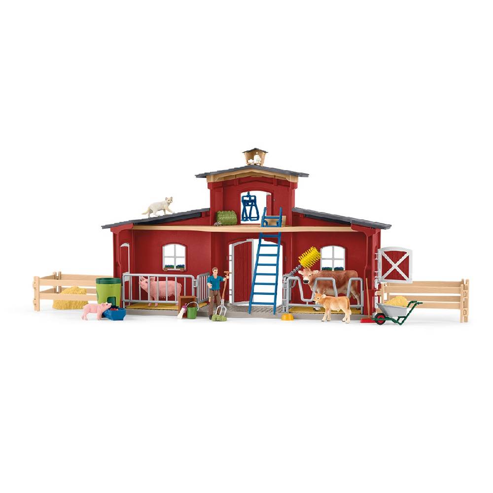 Schleich Große Farm mit Tieren und Zubehör Zeitlich begrenztes Angebot