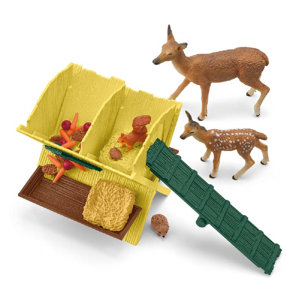 Schleich Fütterung der Waldtiere Große Rabatte