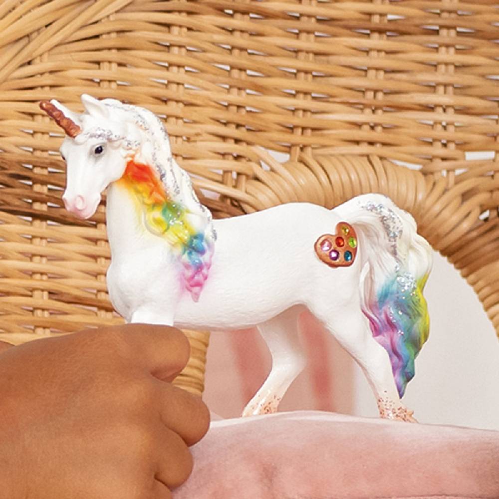 Schleich Regenbogeneinhorn, Stute 50% Rabatt für begrenzte Zeit