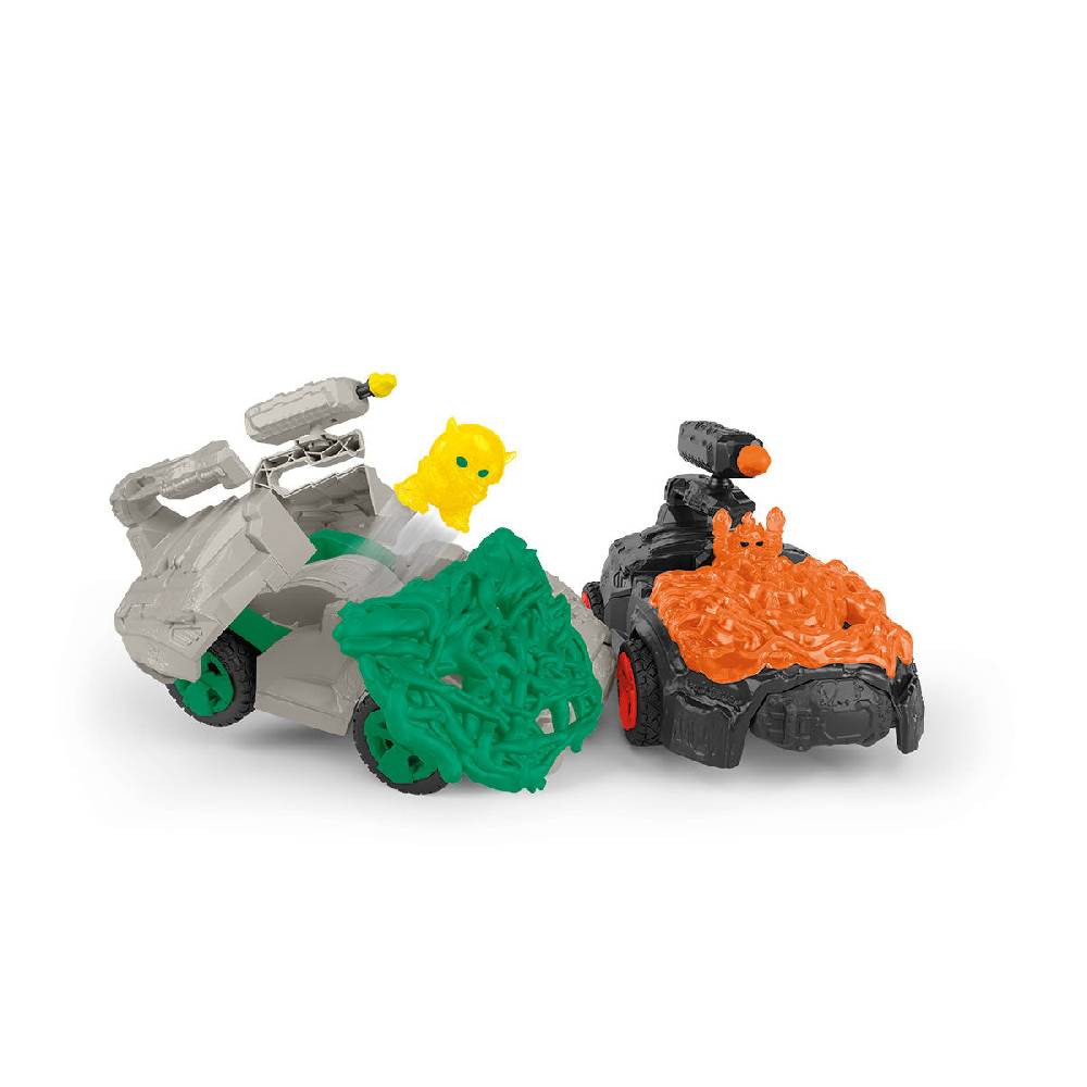 Schleich Dschungel-Crashmobil mit Mini Cretaure Großer Ausverkauf