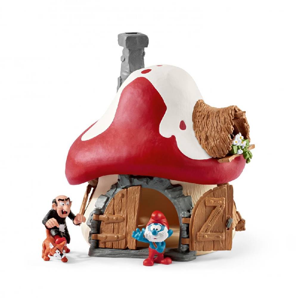 Schleich Schlumpf Haus mit 2 Figuren Black Friday