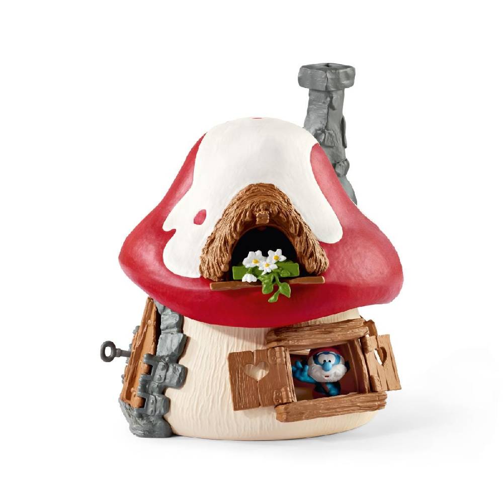 Schleich Schlumpf Haus mit 2 Figuren Black Friday