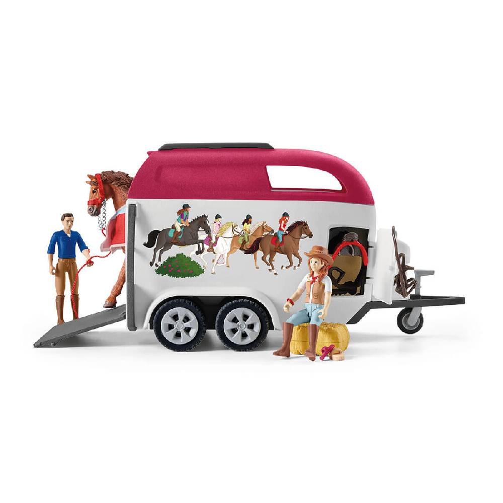 Schleich Abenteuer mit Auto und Pferdeanhänger Bis zu 60% Rabatt