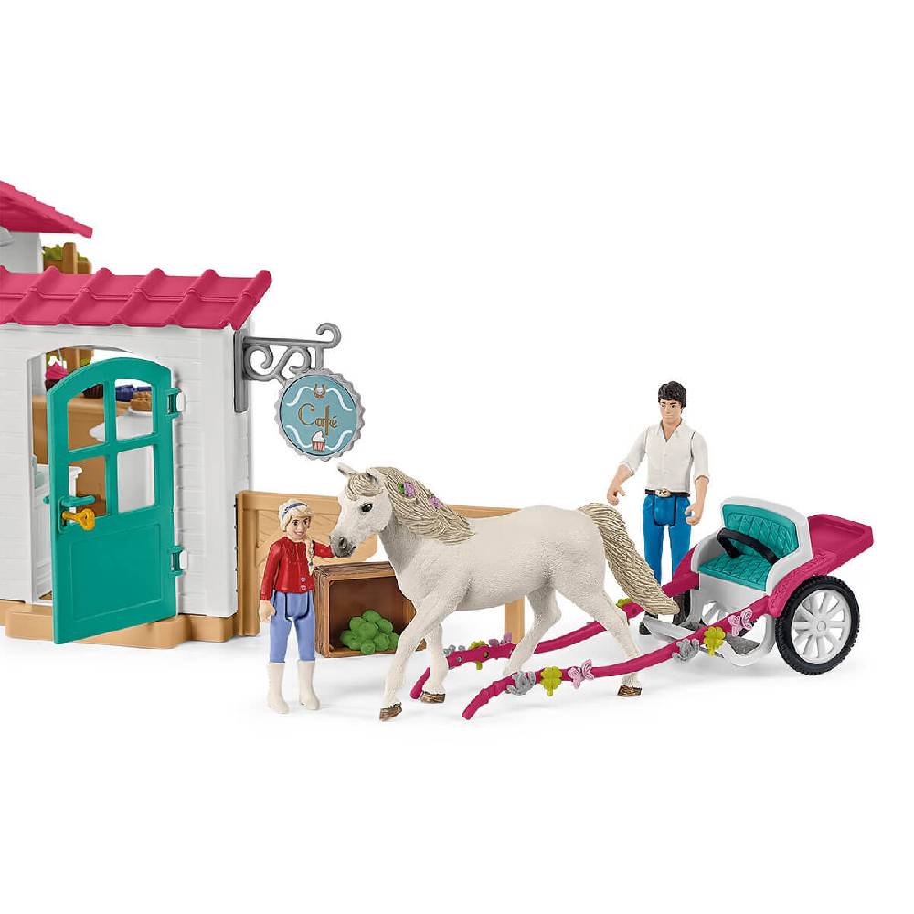Schleich Kutschfahrt zum Reiter-Café Sonderangebot der Fabrik