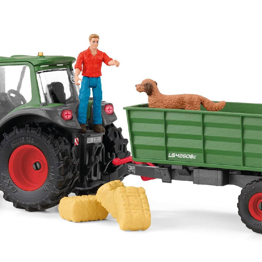 Schleich Traktor mit Anhänger Rabatte dieses Monats