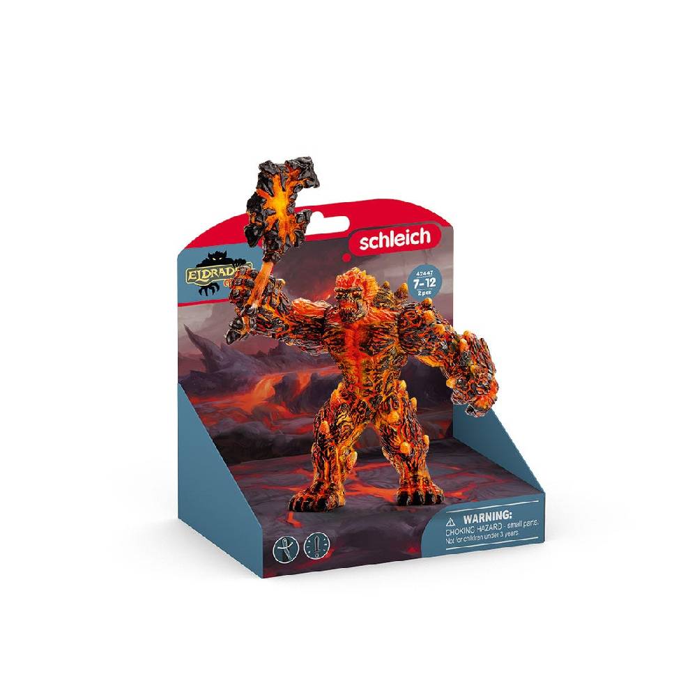 Schleich Lava Golem mit Waffe Kostenloser Versand